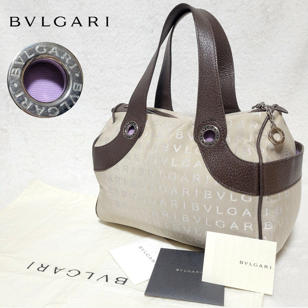 【銀座店限定】BVLGARI ミニボストンバッグ