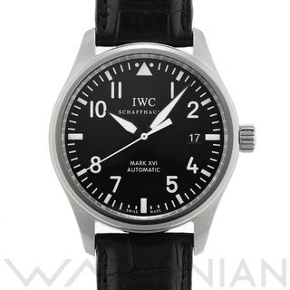 IWC - 中古 インターナショナルウォッチカンパニー IWC IW325501 ブラック メンズ 腕時計