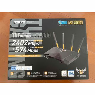 エイスース(ASUS)のTUF-AX3000 デュアルバンド対応 AX3000 無線WiFiルーター(PC周辺機器)