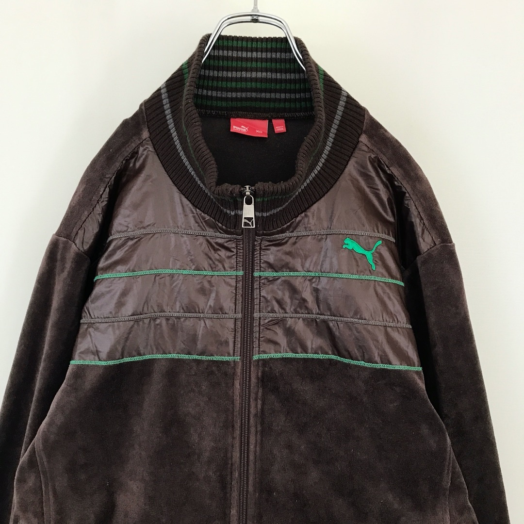 PUMA プーマ　トラックジャケット　ジャージ　美品　ブルー　XO 2XL