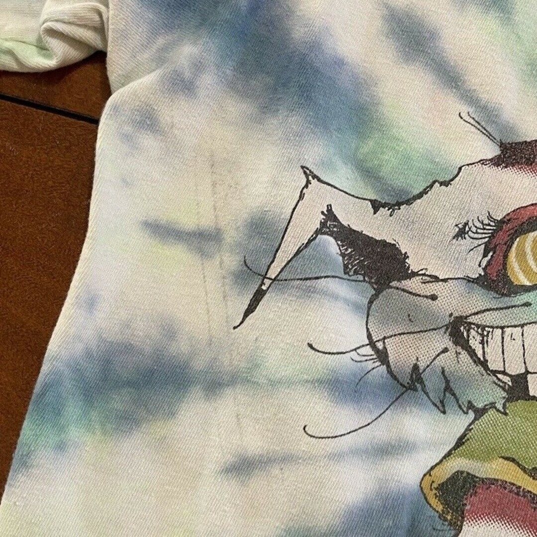 USA製 90s ANDAZIA チェシャ猫 Tシャツ 不思議の国のアリス