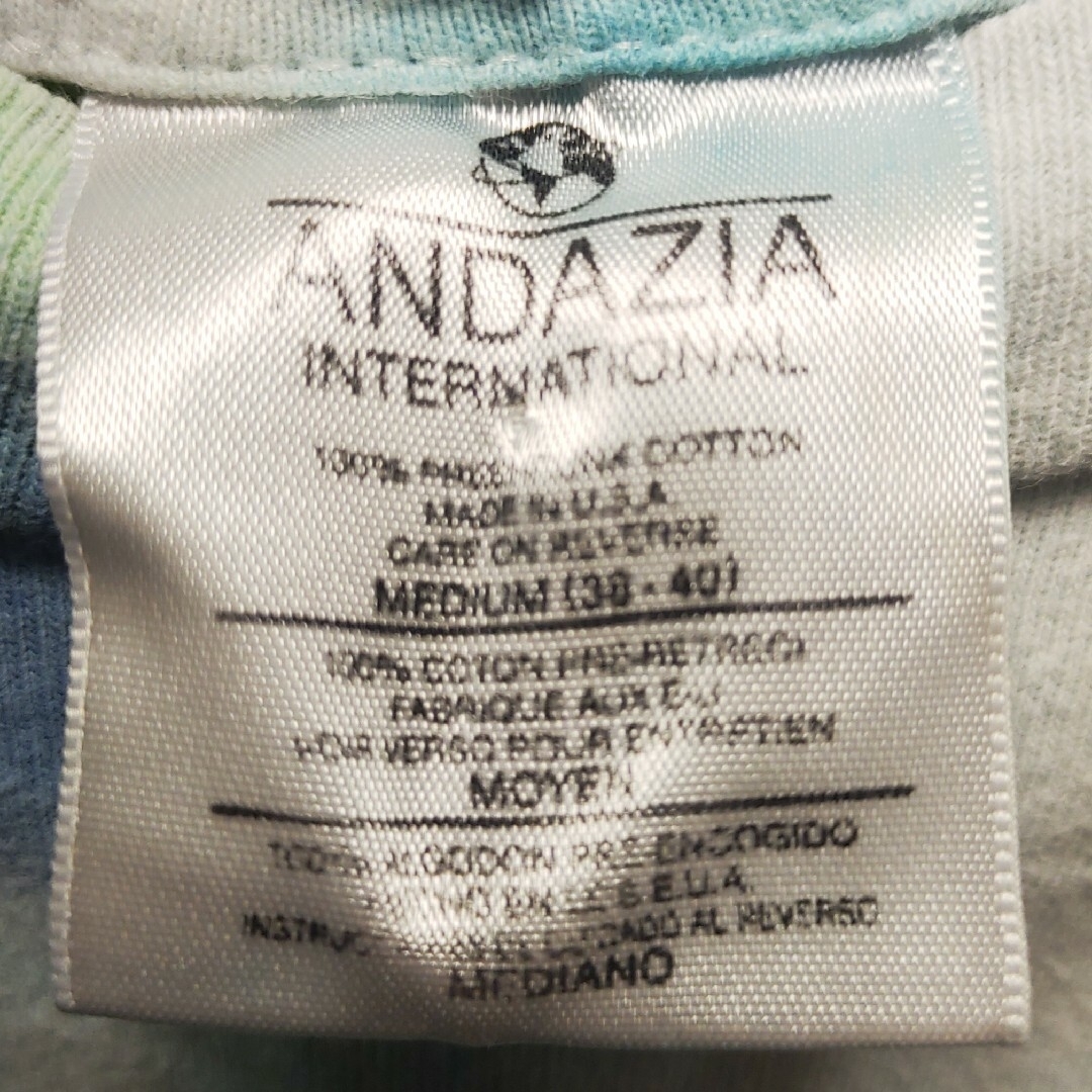 USA製 90s ANDAZIA チェシャ猫 Tシャツ 不思議の国のアリス