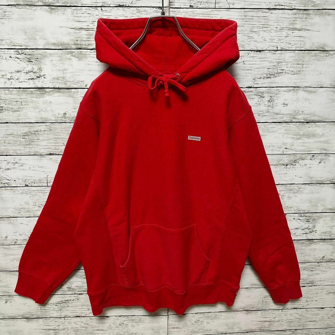 美品大人気 即完売モデル Supreme シュプリーム パーカー スモール ロゴ-