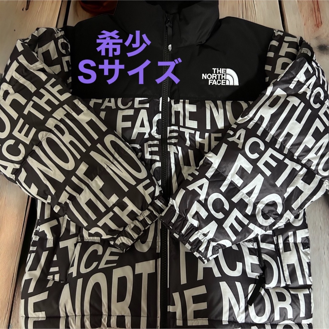 ホワイトレーベル　North Face ヌプシ　黒　ダウン　S　ノースフェイス