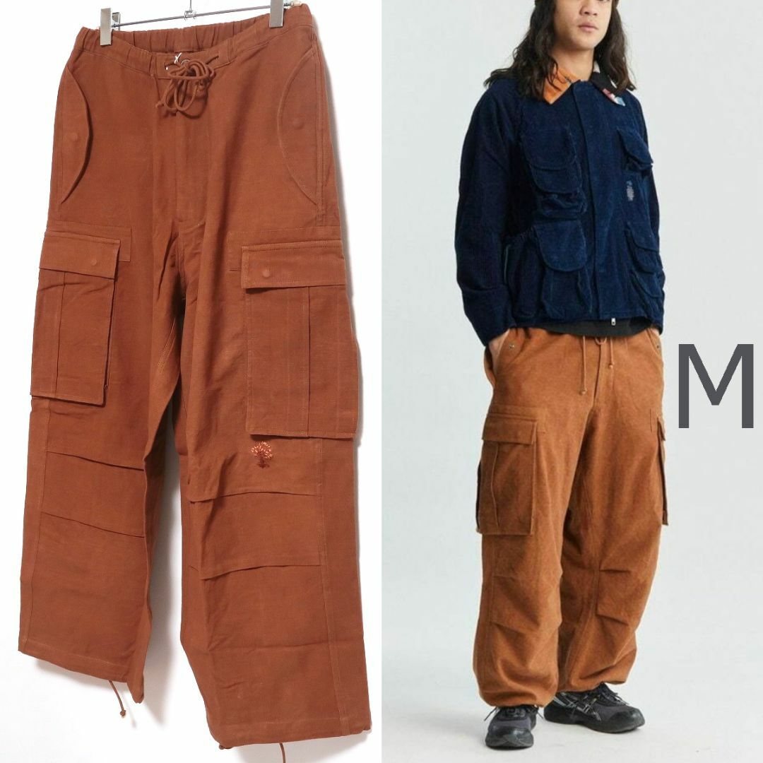 ワークパンツ/カーゴパンツM 新品 Story mfg Peace Pants カーゴ ワイド パンツ