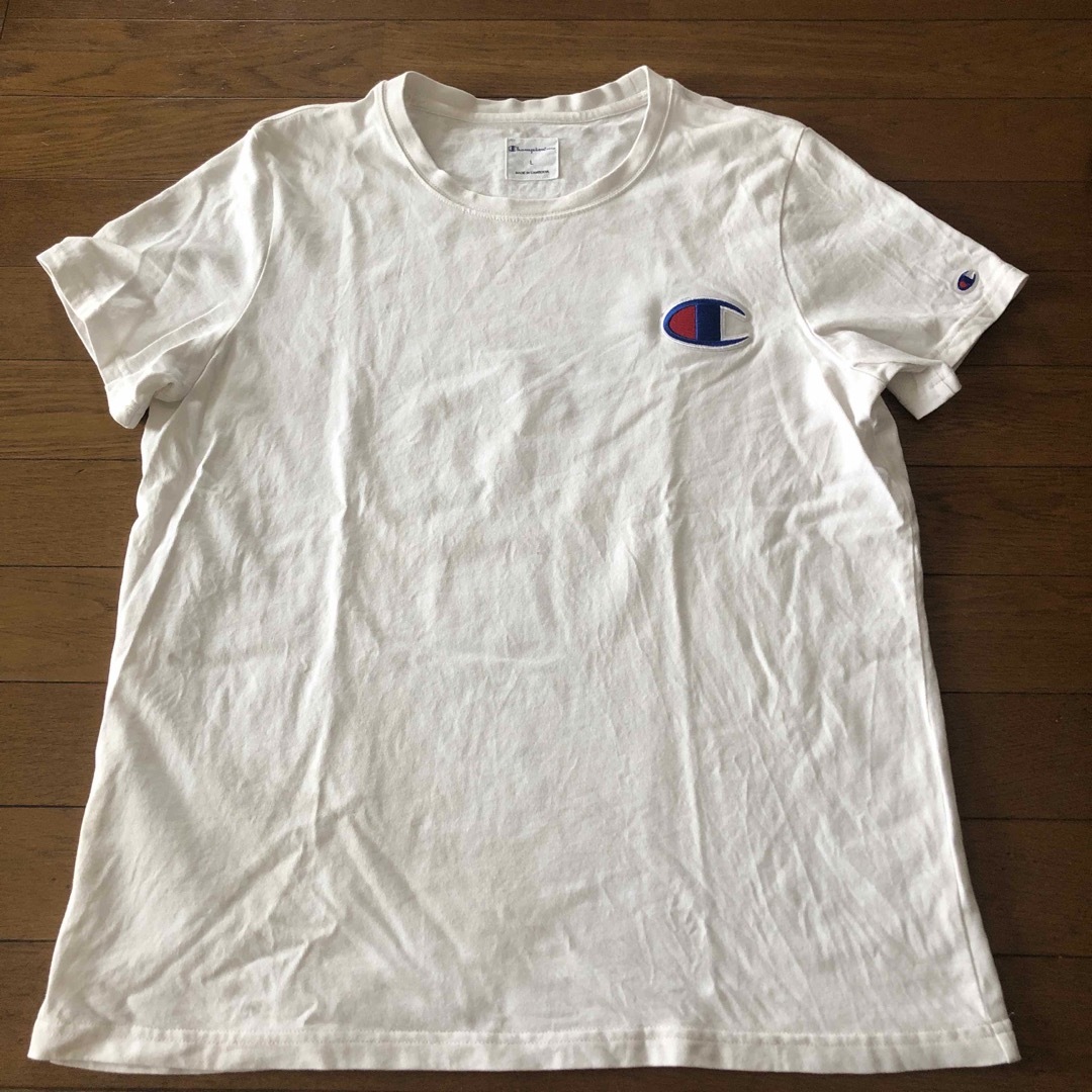 Champion(チャンピオン)のChampion  Tシャツ レディースL レディースのトップス(Tシャツ(半袖/袖なし))の商品写真