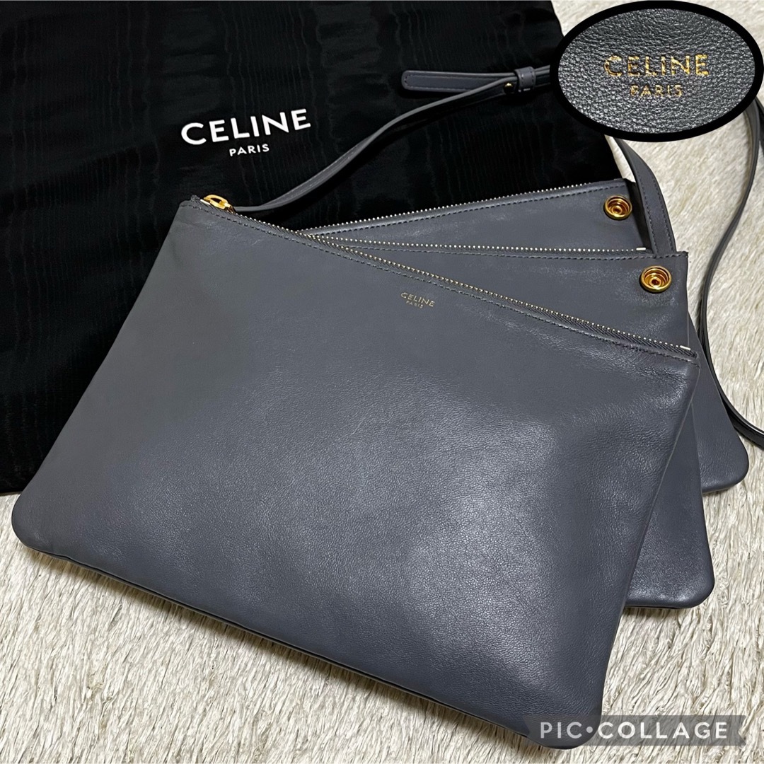 CELINE セリーヌ トリオ ラージ-