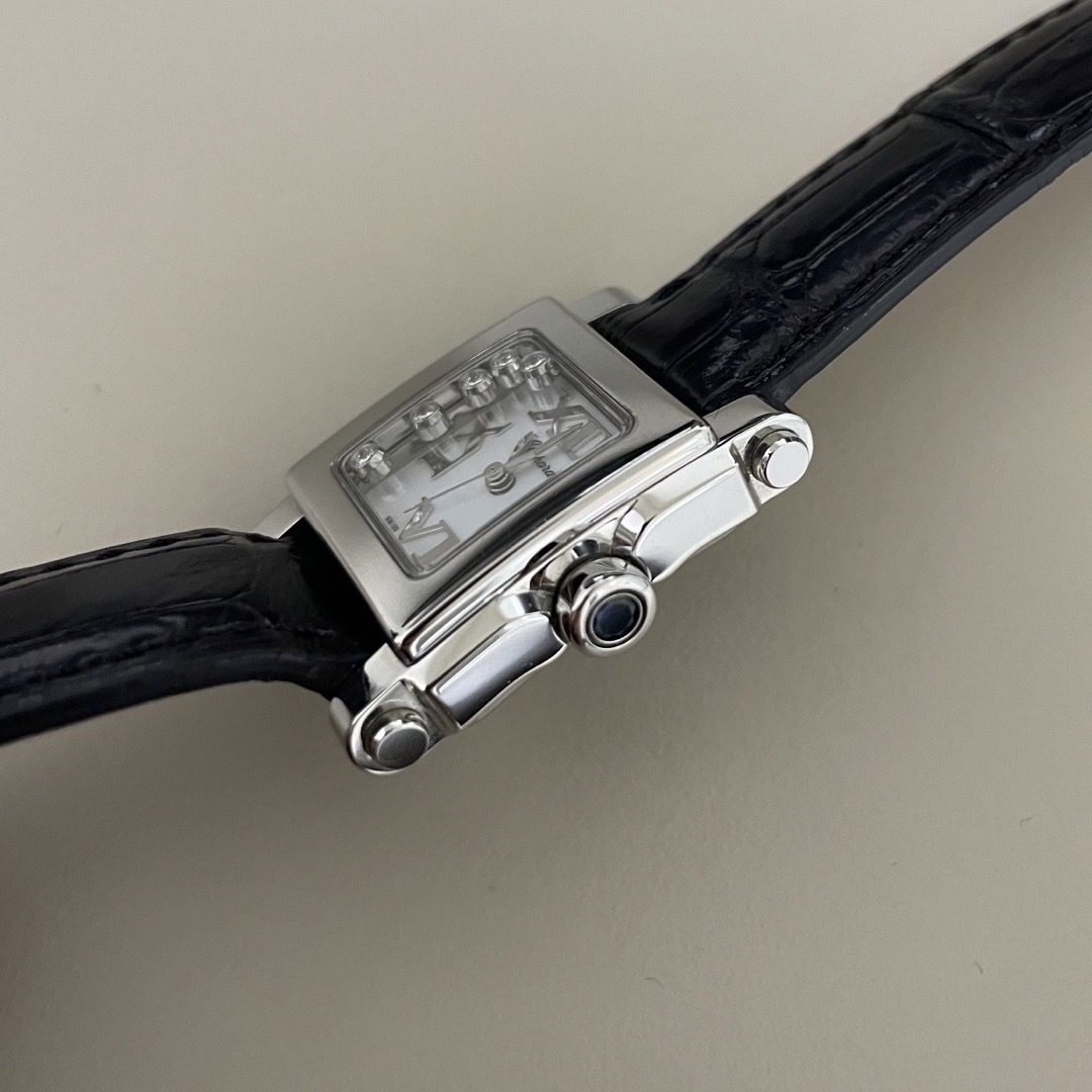 Chopard(ショパール)のショパール Chopard 8516 ハッピースポーツ 5Pダイヤ 保証書付 レディースのファッション小物(腕時計)の商品写真