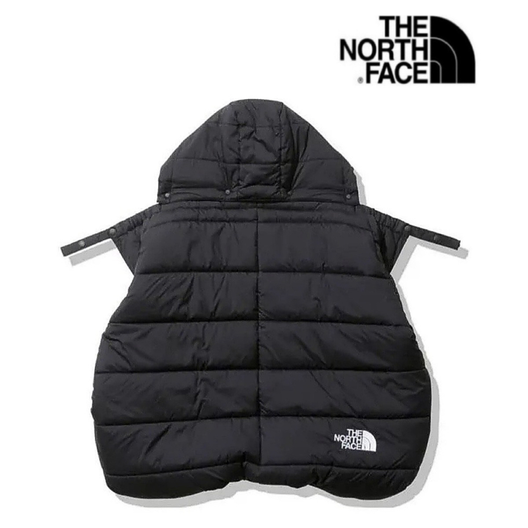 【超美品】NORTH FACE ベビーシェルブランケット ブラック