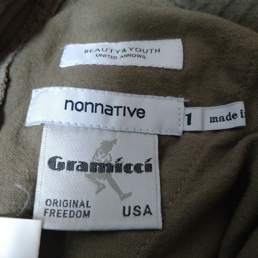 nonnative(ノンネイティブ)のGRAMICCI nonnative ナイロンパンツ サイズ1 メンズのパンツ(ワークパンツ/カーゴパンツ)の商品写真