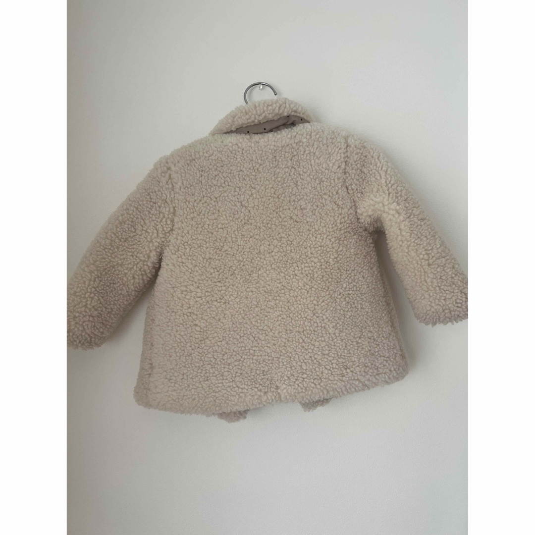 ZARA KIDS(ザラキッズ)のzara kids モコモココート キッズ/ベビー/マタニティのキッズ服女の子用(90cm~)(コート)の商品写真