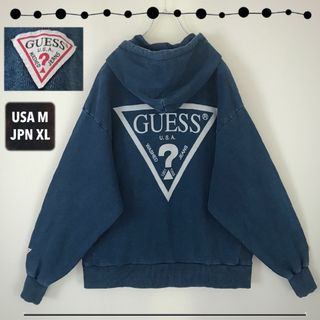 GUESS - 常田大希 着用モデル GUESS jeans ゲス 刺繍ロゴ スウェット