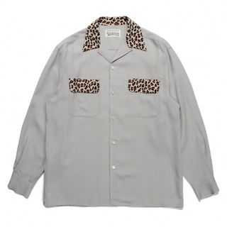 ワコマリア(WACKO MARIA)のWACKO MARIA TWO TONE 50'S SHIRT  gray(シャツ)