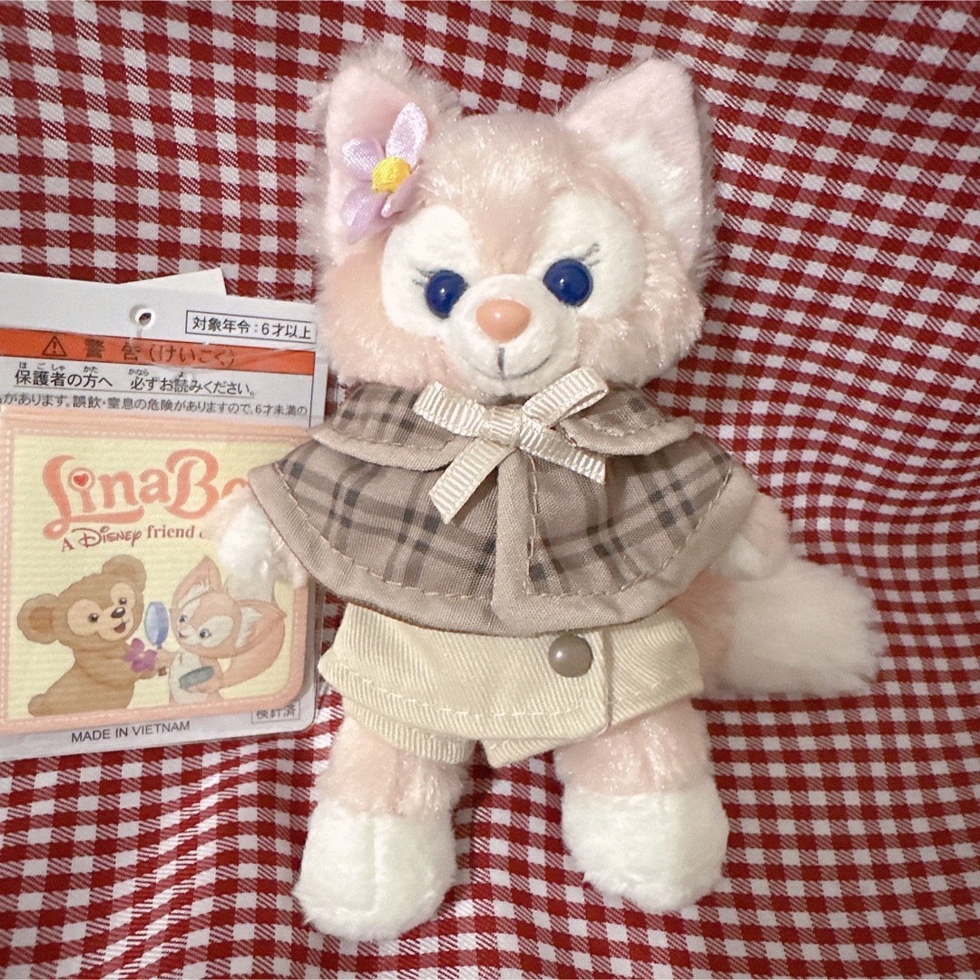 【新品.タグ付き.お顔厳選】♡ディズニーシー♡リーナベルぬいぐるみバッチ♡