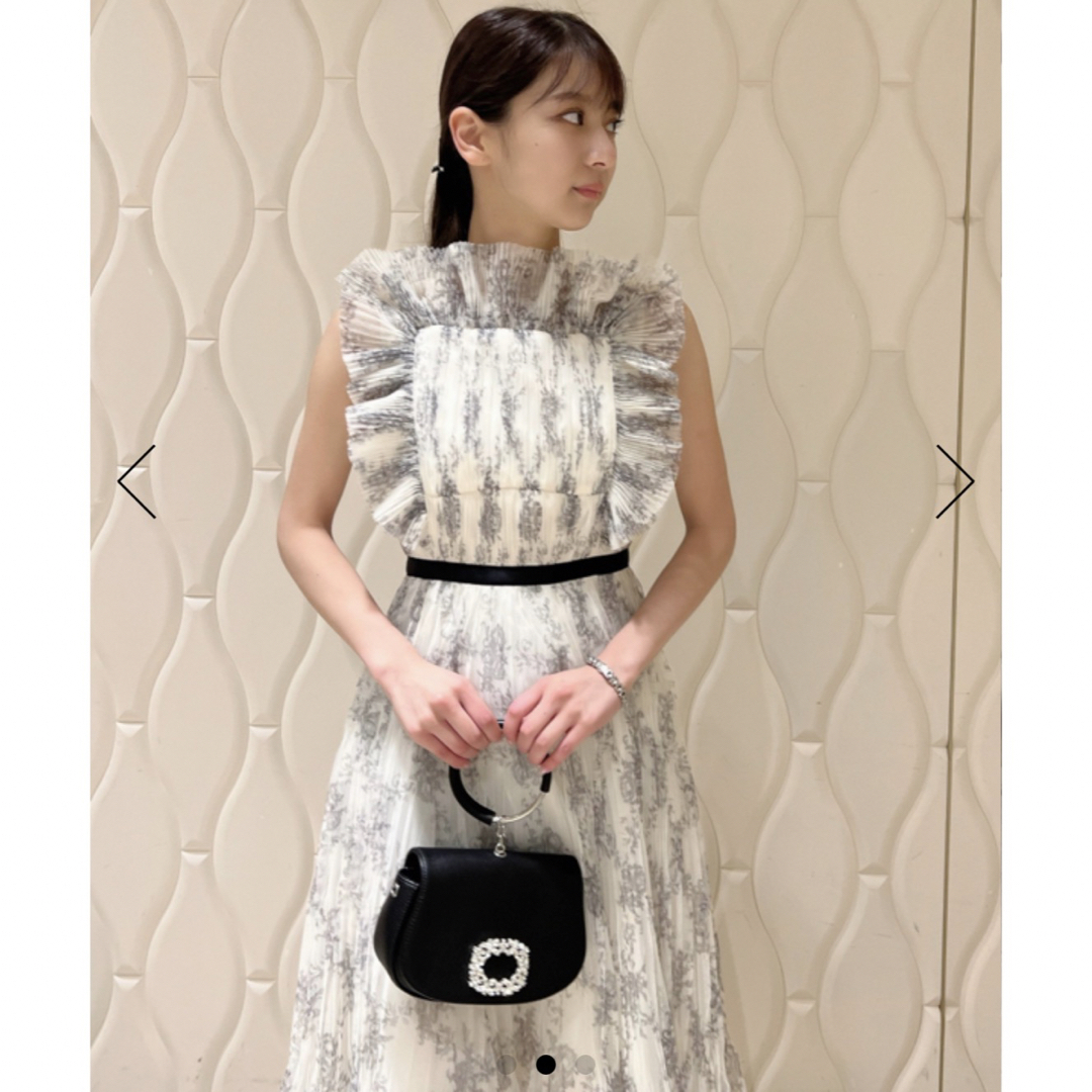 CELFORD - 【YUMI KATSURA for CELFORD】プリントチュールドレス CELFORD - 【YUMI KATSURA for CELFORD】プリントチュールドレス