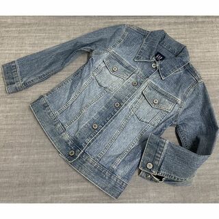 ギャップキッズ(GAP Kids)の【GAPKIDS 110cm S(5-6)表記】デニムジャケット m24187(ジャケット/上着)