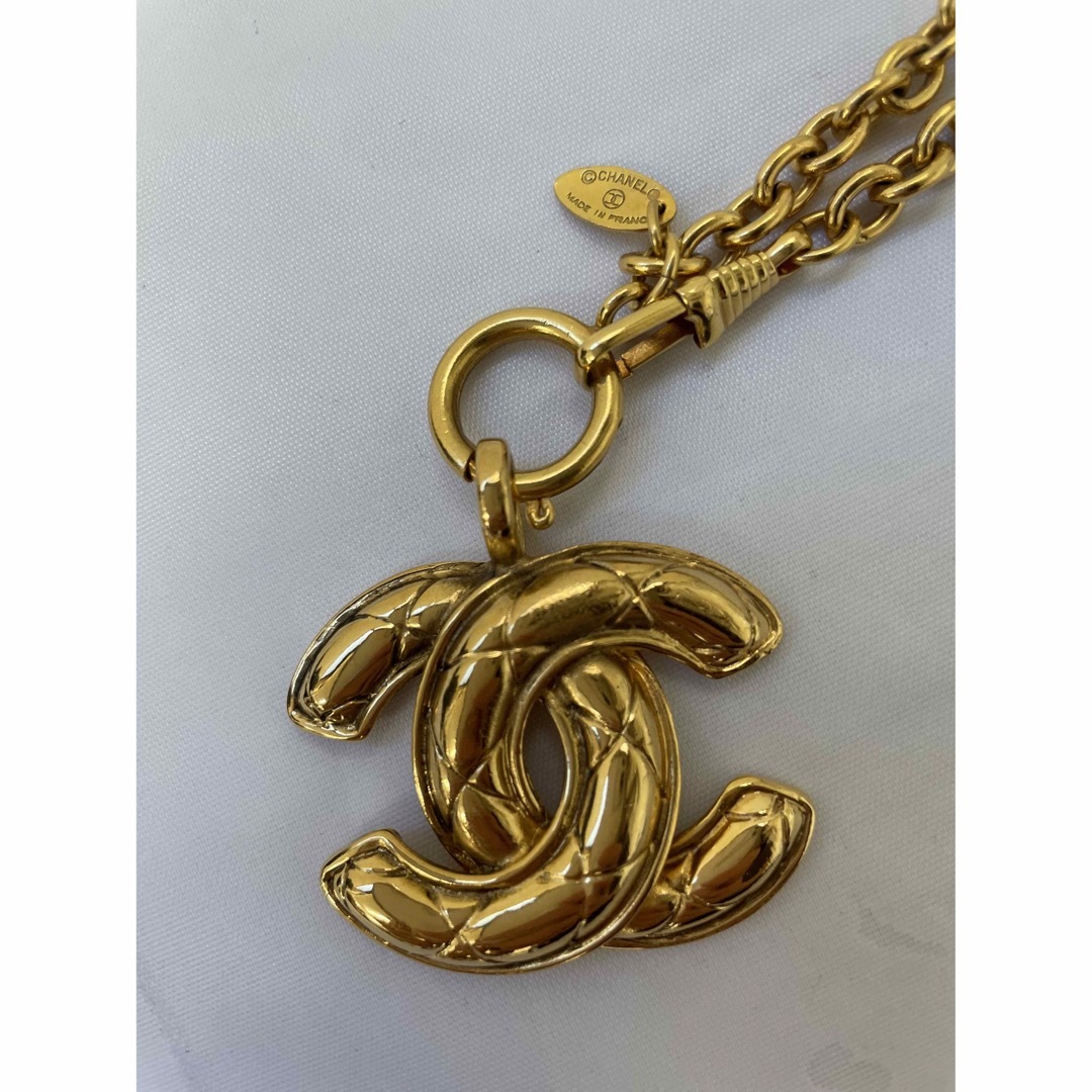 CHANEL ヴィンテージ マトラッセCCロゴネックレス | www.innoveering.net