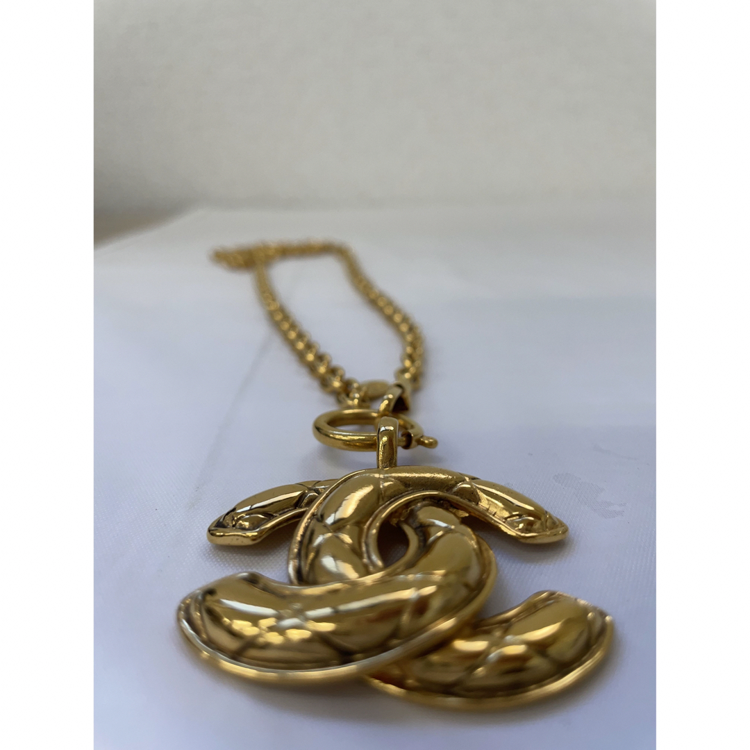CHANEL ヴィンテージ マトラッセCCロゴネックレス | www.innoveering.net