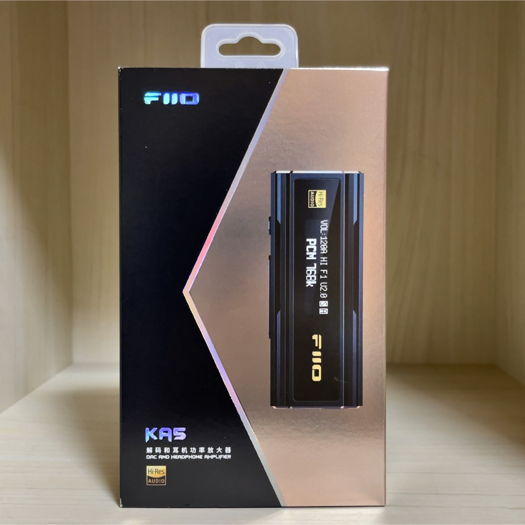 FiiO Fiio KA5 ドングル型DAC USB-DACの通販 by N/A｜フィーオならラクマ