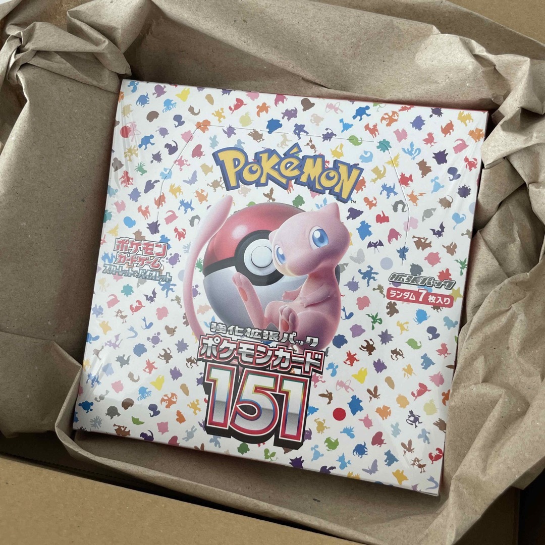 ポケモンカード151 BOXシュリンク付き