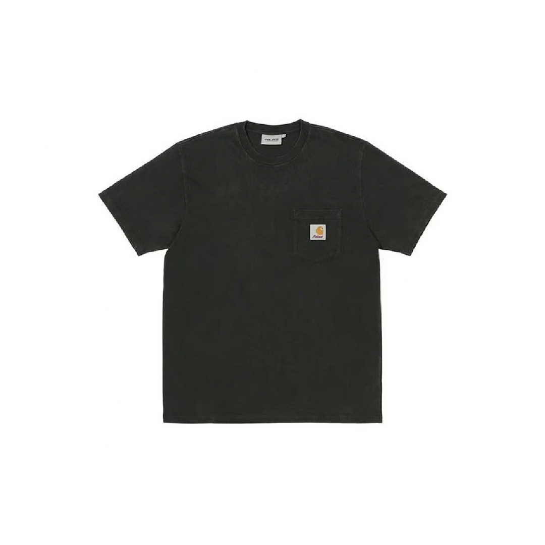 carhartt(カーハート)のPALACE x Carhartt Wip Pocket Tee black L メンズのトップス(Tシャツ/カットソー(半袖/袖なし))の商品写真