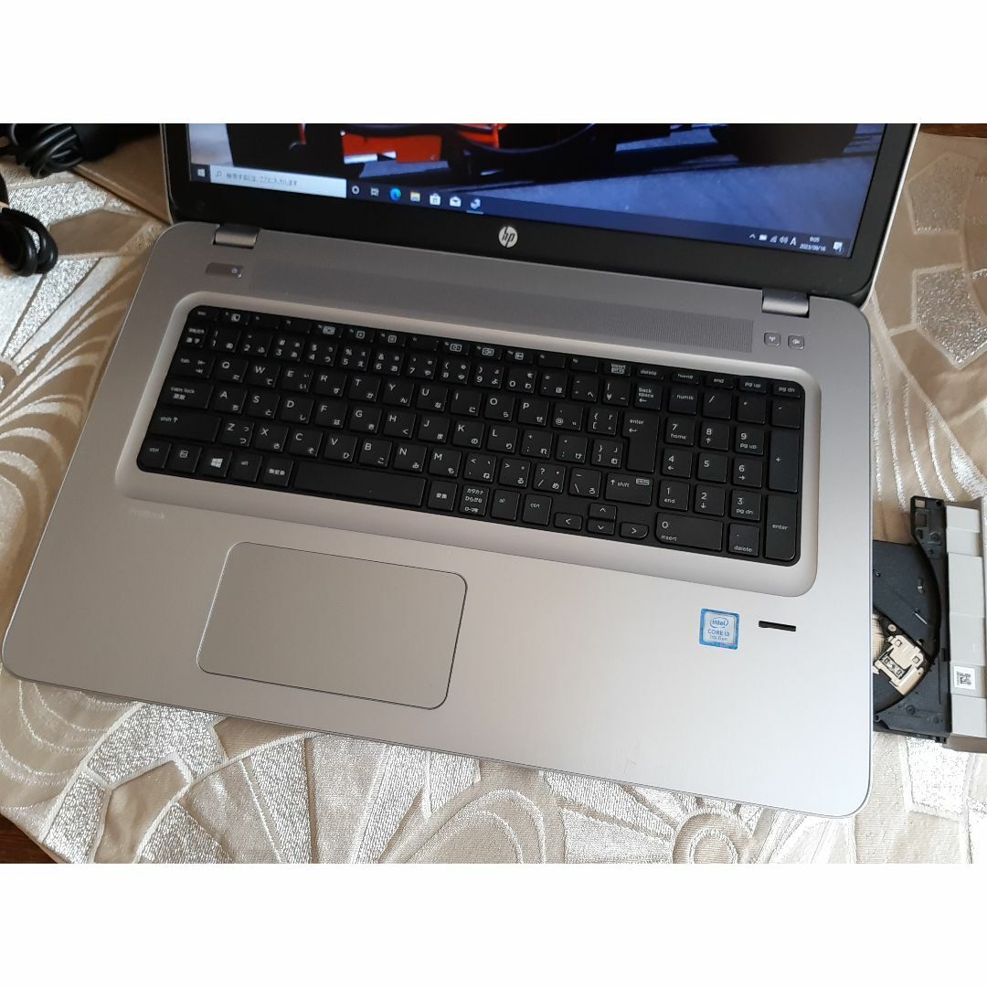 HP 470G4 i3 7100U 256G/SSD 8G 17インチ - ノートPC