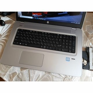 HP 470G4 i3 7100U 256G/SSD 8G 17インチ