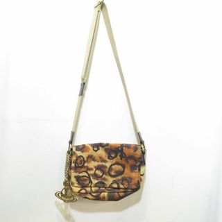 ヴィヴィアンウエストウッド(Vivienne Westwood)のVIVIENNE WESTWOOD ORB CHARM LEOPARD SHOULDER BAG(ショルダーバッグ)