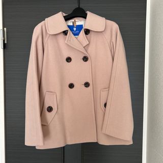 バーバリーブルーレーベル(BURBERRY BLUE LABEL)のバーバリー　ブルーレーベル　コート【クリーニング済】38号(ピーコート)