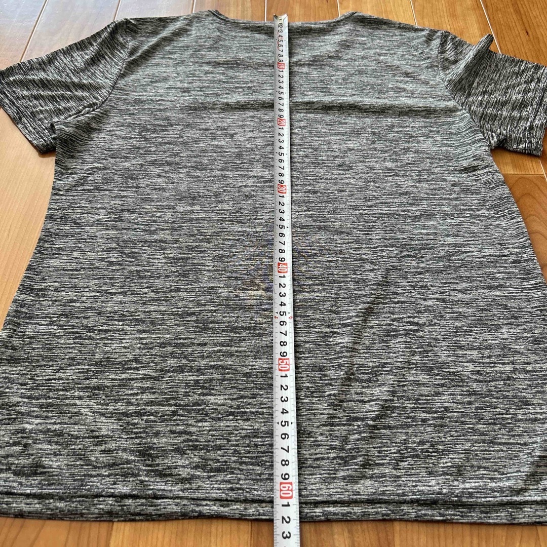 Kaepa(ケイパ)のレディース　美品　ケイパ　半袖　Tシャツ　ダークグレー　M L 38 40 レディースのトップス(Tシャツ(半袖/袖なし))の商品写真