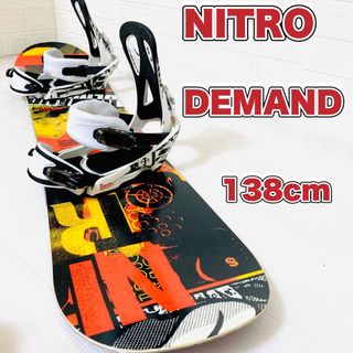 NITRO - NITRO DEMAND スノーボード ビンディング付き 138cmの通販｜ラクマ