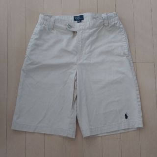 ポロラルフローレン(POLO RALPH LAUREN)のRalph Lauren ハーフパンツ アイボリー 150 160(パンツ/スパッツ)