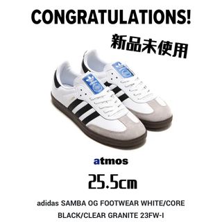 アディダス(adidas)の新品未使 adidas SAMBA OG FOOTWEAR WHITE 25.5(スニーカー)