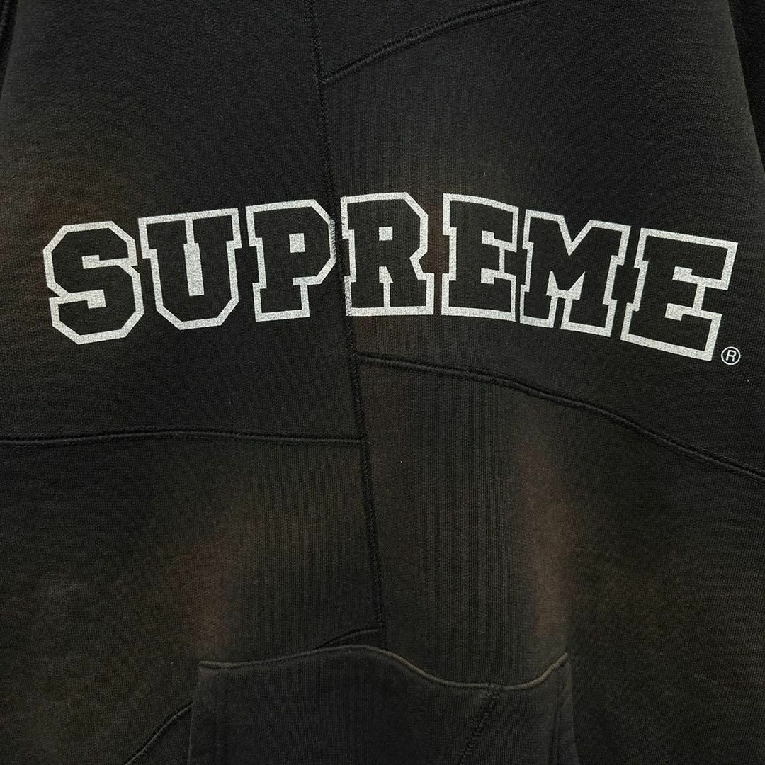 【入手困難】シュプリーム☆ビッグロゴ　ヴィンテージ加工　パーカー　supreme