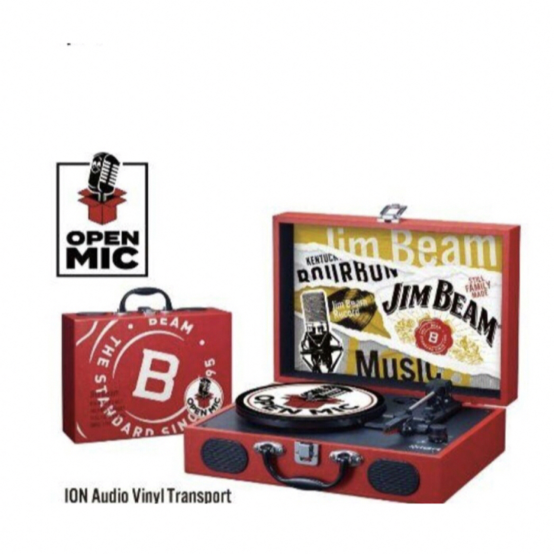 値下 サントリー ジムビーム レコードプレーヤー - アルコールグッズ