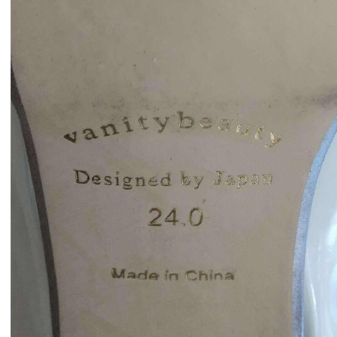 vanitybeauty(バニティービューティー)のvanietybeautyヒール   24センチ レディースの靴/シューズ(ハイヒール/パンプス)の商品写真