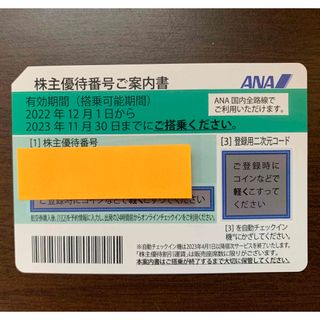 エーエヌエー(ゼンニッポンクウユ)(ANA(全日本空輸))のANA 株主優待券 1枚(その他)