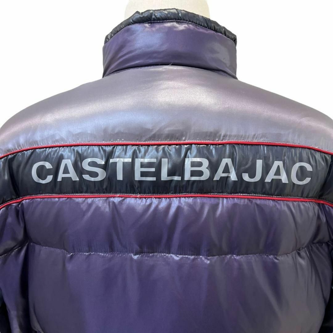 CASTELBAJAC 家紋 ロゴ入り ダウン ジャケット 50 (XL) 黒