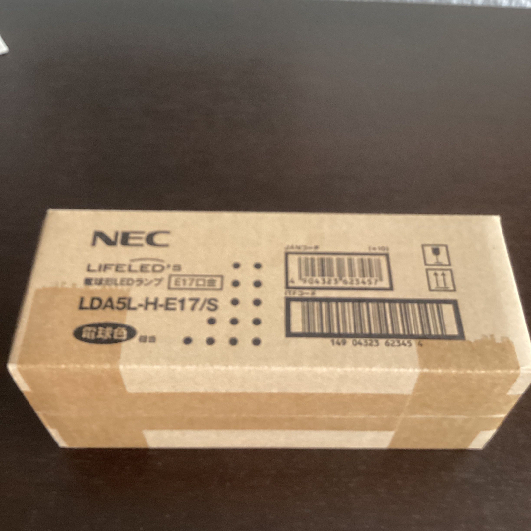 NEC LED電球　E17