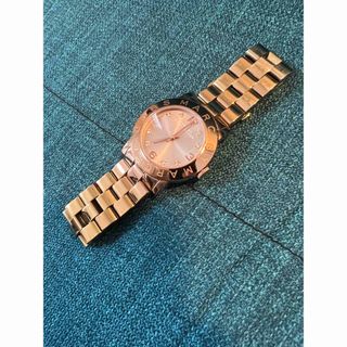 マークバイマークジェイコブス(MARC BY MARC JACOBS)のMARC BY MARC JACOBS ピンクゴールド腕時計(腕時計)