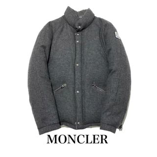 MONCLER モンクレール SEVERAC A20914134285 ナイロン切替 ジップダウンジャケット ネイビー