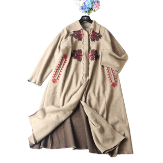 TOKUKO 1er VOL  トクコプルミエヴォル　刺繍　ロングコート