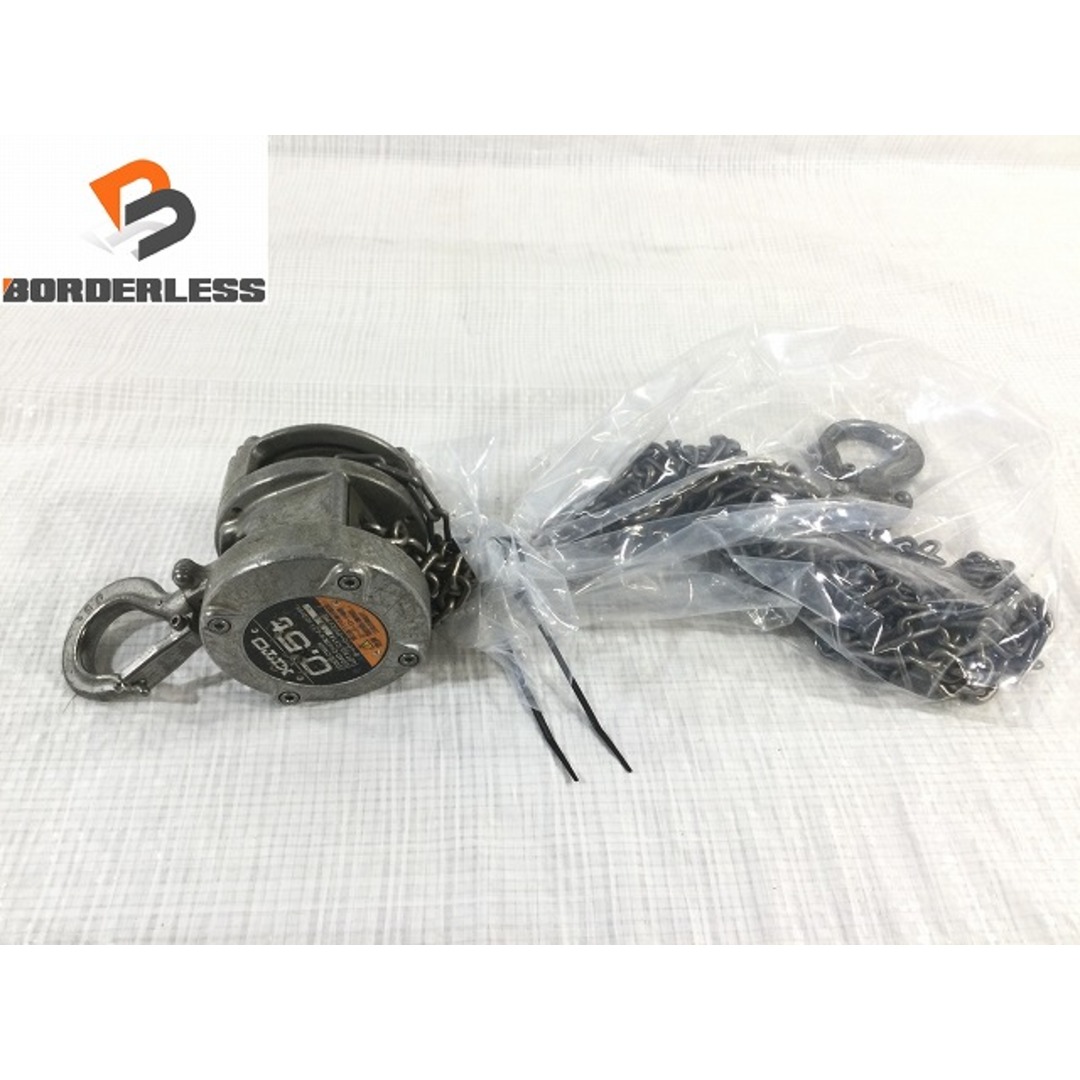☆品☆ KITO キトー チェーンブロックCX形 500kg x 2.5m CX005 ☆品☆ KITO キトー チェーンブロックCX形 500kg x 2.5m CX005
