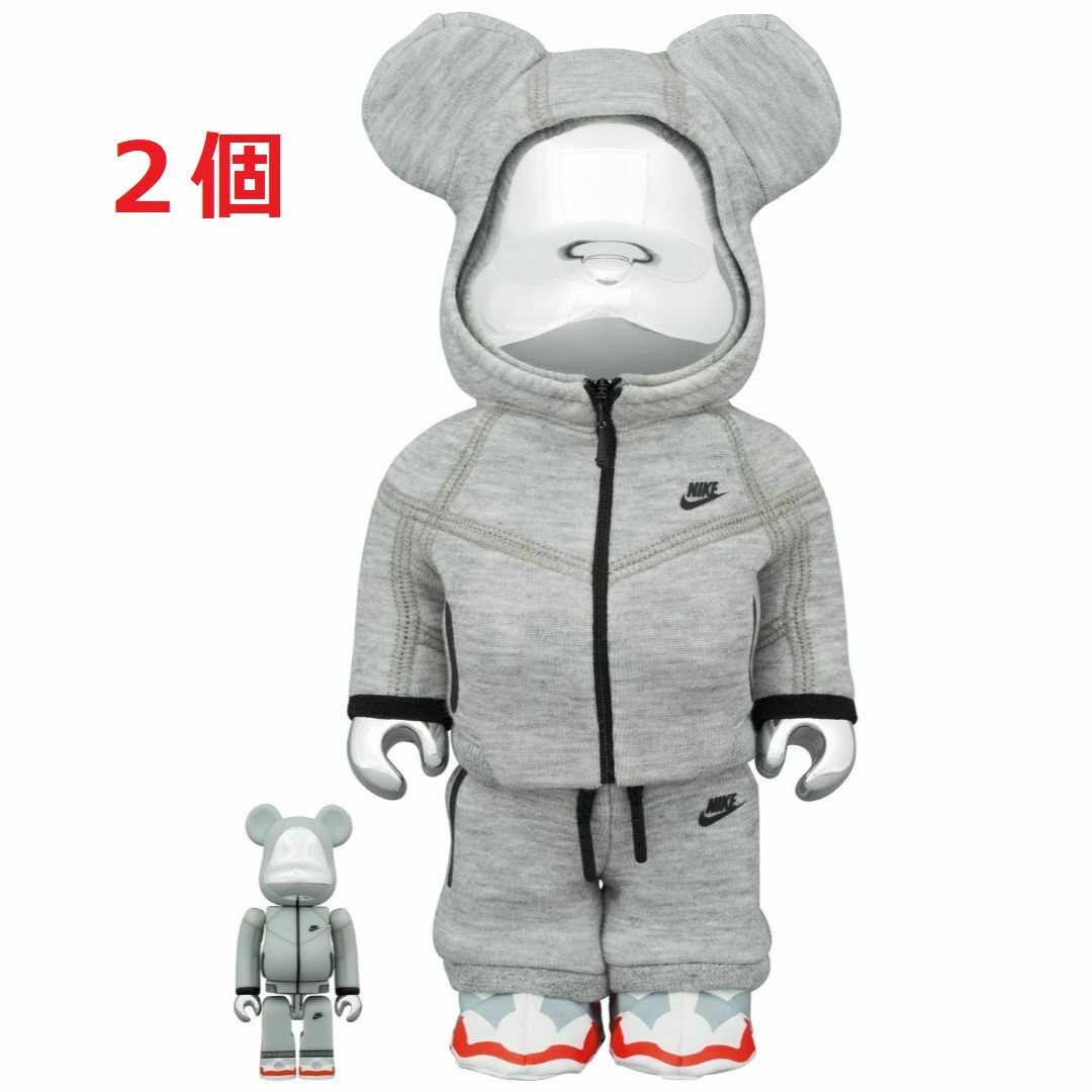 BE@RBRICK NIKE TECH FLEECE100%400%エンタメ/ホビー