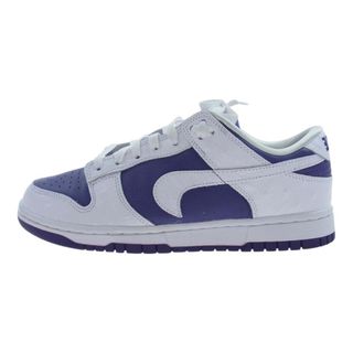 ナイキ(NIKE)のNIKE ナイキ スニーカー DJ4636-100  WMNS Dunk Low Made You Look ウィメンズ ダンク ロー メイド ユー ルック スニーカー ホワイト系 パープル系 26cm【新古品】【未使用】【中古】(スニーカー)