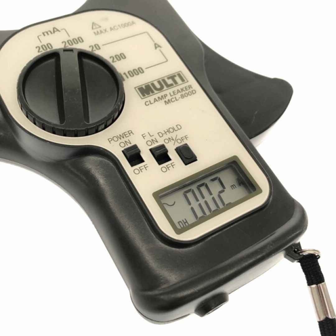 ☆中古品☆MULTI マルチ計測器 大口径クランプリーカー MCL-800D ☆中古品☆MULTI マルチ計測器 大口径クランプリーカー MCL-800D