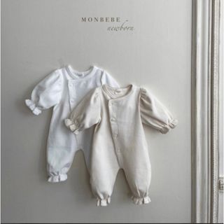 コドモビームス(こども ビームス)のMONBEBE new born milk rompers(ロンパース)