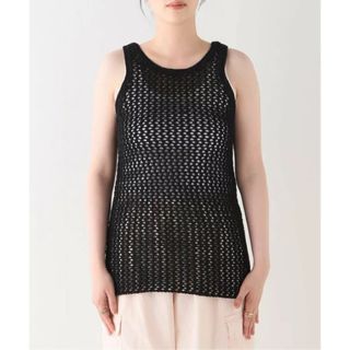 プラージュ(Plage)のplage Cotton Cocoon mesh タンク(タンクトップ)