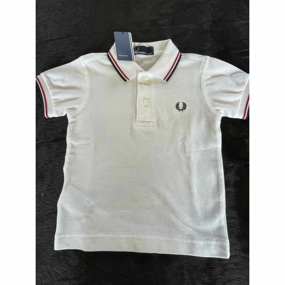 FRED PERRY(フレッドペリー)のFLED PERRYポロシャツ キッズ/ベビー/マタニティのキッズ服女の子用(90cm~)(Tシャツ/カットソー)の商品写真