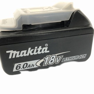 ☆品☆ makita マキタ 18V 6.0Ah 純正リチウムイオンバッテリー BL1860B 残量ボタン 雪マーク(急速充電器対応) 78060